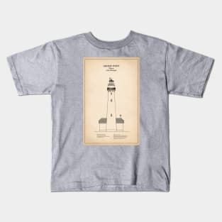 Grosse Point Lighthouse - Illinois - SD Kids T-Shirt